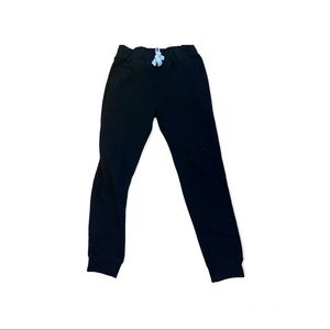 Boys' Big Active Basic Jogger Fleece Pants, Black, South Pole Size 8.